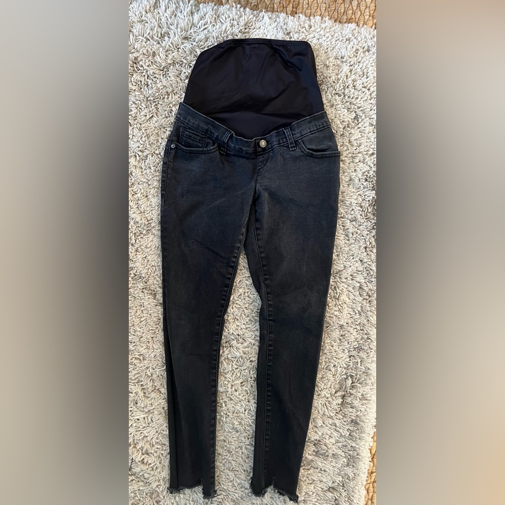 Abercrombie and Fitch Black Maternity Skinny Jean Size 6/28